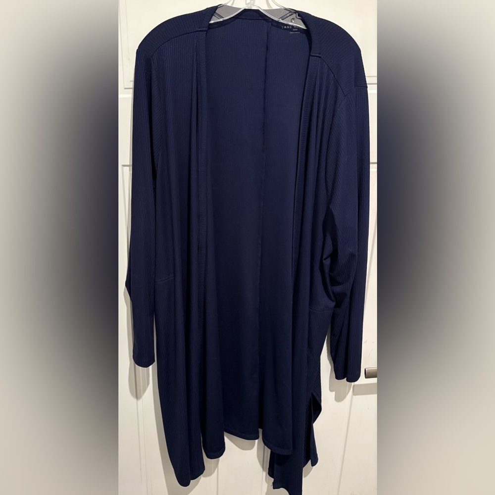 Lane Bryant Navy Women's Cardigan/Duster (22/24)